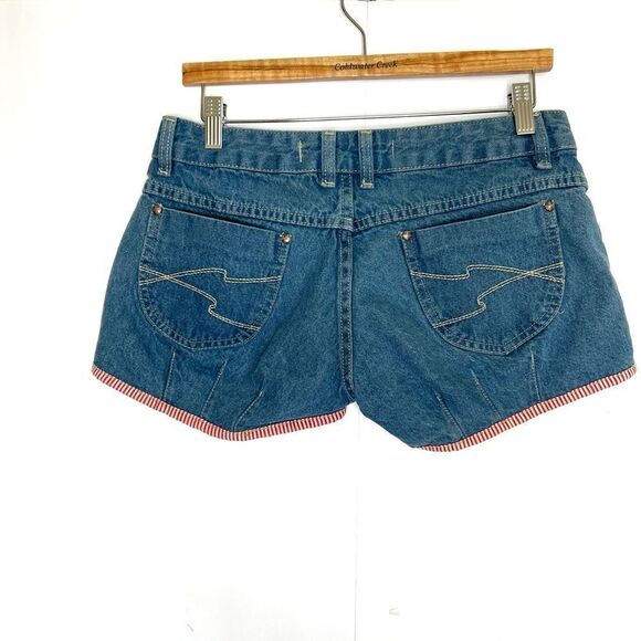 POOL brand Brazilian Jeans denim cotton shorts size 38 us size 8. - Picture 10 of 11